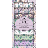 Paper Favourites Flowers and Cotton Slim Paper Pack (PFS015) (DISCONTINUED)