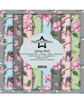 Paper Favourites Spring Birds 12x12 Inch Paper Pack (PF370) (DISCONTINUED)