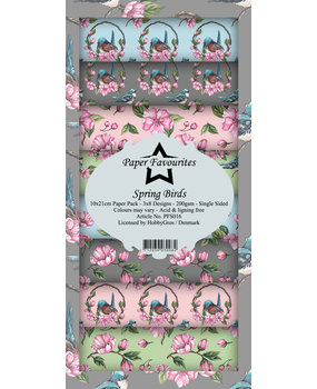Paper Favourites Spring Birds Slim Paper Pack (PFS016) (DISCONTINUED)