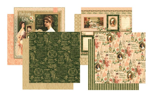 Graphic 45 Le' Romantique Deluxe Collector's Edition Papercrafting