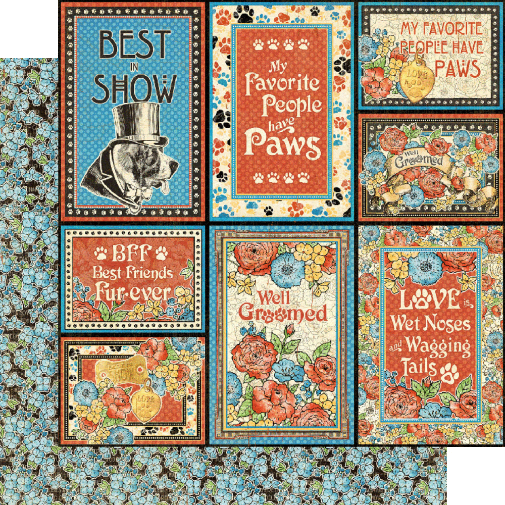 Graphic 45 Well Groomed 12x12 Inch Collection Pack (4502266) (OUTLET)