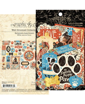 Graphic 45 Well Groomed Die-cut Assortment (4502271) (OUTLET) Graphic 45 Well Groomed Die-cut Assortment (4502271) (OUTLET)