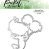 Picket Fence Studios Mermaid Dear 4x4 Inch Dies (D-104D) (OUTLET)