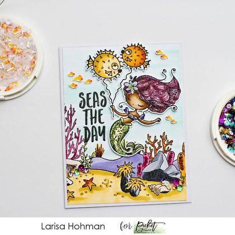 Picket Fence Studios Mermaid Dear 4x4 Inch Clear Stamps (D-104) (OUTLET) Picket Fence Studios Mermaid Dear 4x4 Inch Clear Stamps (D-104) (OUTLET)