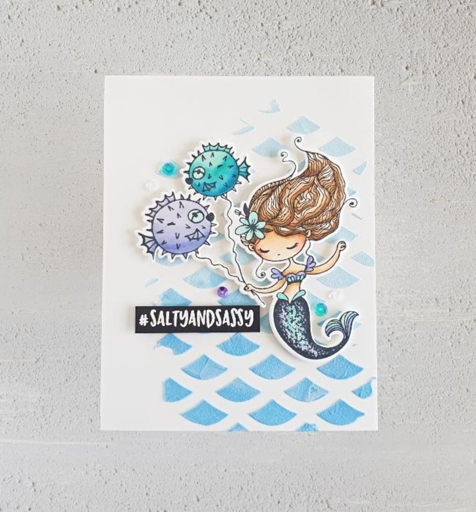 Picket Fence Studios Mermaid Dear 4x4 Inch Clear Stamps (D-104) (OUTLET) Picket Fence Studios Mermaid Dear 4x4 Inch Clear Stamps (D-104) (OUTLET)