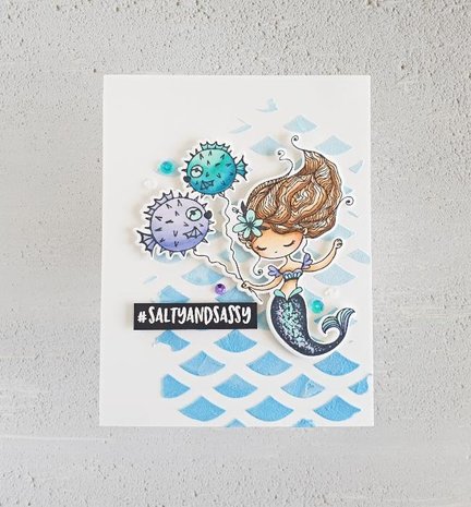 Picket Fence Studios Mermaid Dear 4x4 Inch Clear Stamps (D-104) (OUTLET) Picket Fence Studios Mermaid Dear 4x4 Inch Clear Stamps (D-104) (OUTLET)
