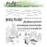 Picket Fence Studios You were Mermaid for Me 6x6 Inch Clear Stamps (OC-122) (OUTLET)