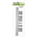 Picket Fence Studios This is a Paper Hug Word 2x6 Inch Topper Dies (PFSD-185) (OUTLET)