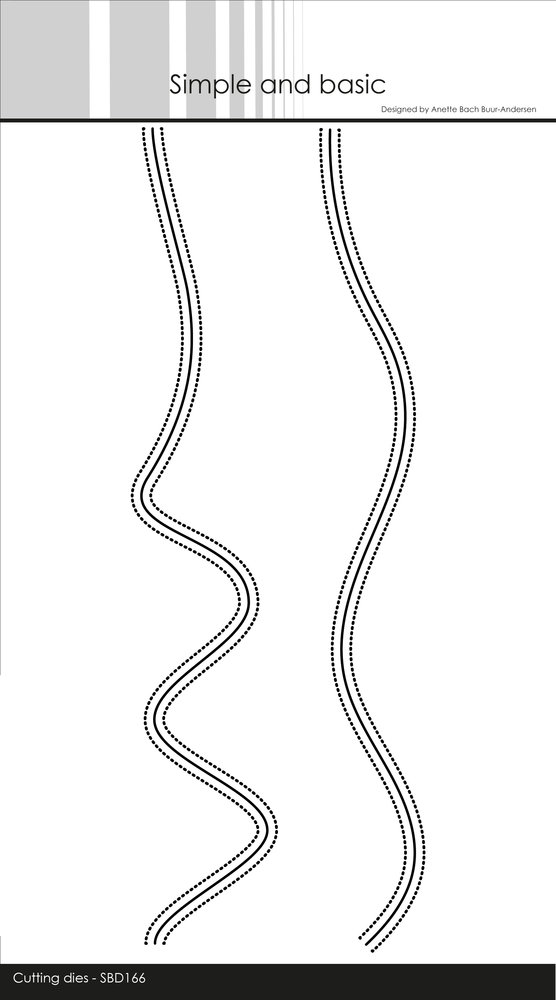 Simple and Basic Hills Cutting Dies (SBD166) (OUTLET)