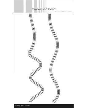 Simple and Basic Hills Cutting Dies (SBD166) (OUTLET)