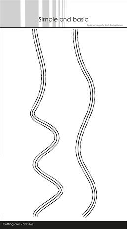 Simple and Basic Hills Cutting Dies (SBD166) (DISCONTINUED)