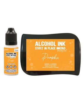 Couture Creations Stayz in Place Alcohol Ink Pearlescent Pumpkin Pad+Reinker (CO728177) (OUTLET)