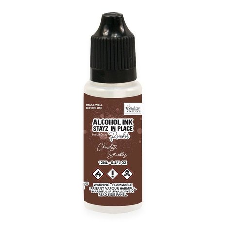 Couture Creations Stayz in Place Alcohol Ink Pearlescent Chocolate Sprinkles (12ml) Reinker (CO728209) (OUTLET) Couture Creations Stayz in Place Alcohol Ink Pearlescent Chocolate Sprinkles (12ml) Reinker (CO728209) (OUTLET)