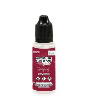 Couture Creations Stayz in Place Alcohol Ink Pearlescent Burgundy (12ml) Reinker (CO728212) (OUTLET)