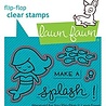 Lawn Fawn Mermaid for You Flip-Flop Dies (LF2596) (OUTLET)