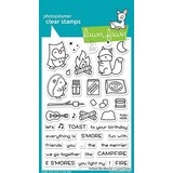 Lawn Fawn S'more the Merrier Clear Stamps (LF2593) (OUTLET)