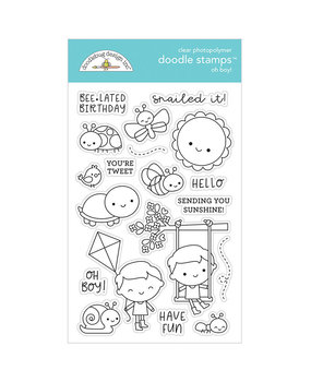 Doodlebug Design Oh Boy! Doodle Stamps (6331) (OUTLET)