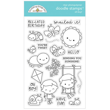Doodlebug Design Oh Boy! Doodle Stamps (6331) (OUTLET)