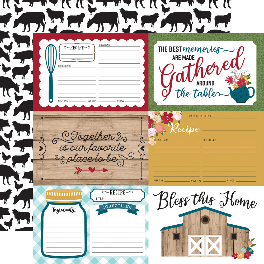 Echo Park Farmer's Market 6x6 Inch Paper Pad (FM248023) (DISCONTINUED) Echo Park Farmer's Market 6x6 Inch Paper Pad (FM248023) (DISCONTINUED)