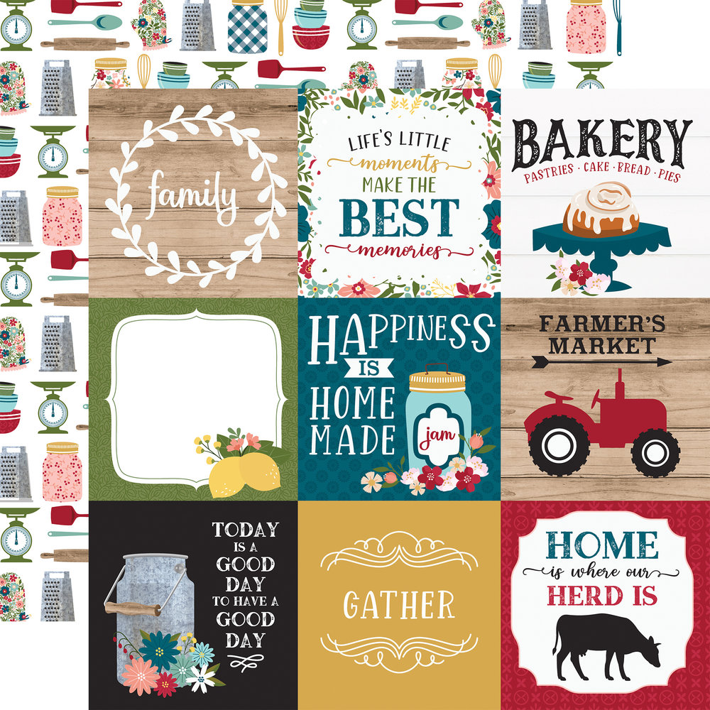 Echo Park Farmer's Market 12x12 Inch Collection Kit (FM248016) (DISCONTINUED) Echo Park Farmer's Market 12x12 Inch Collection Kit (FM248016) (DISCONTINUED)