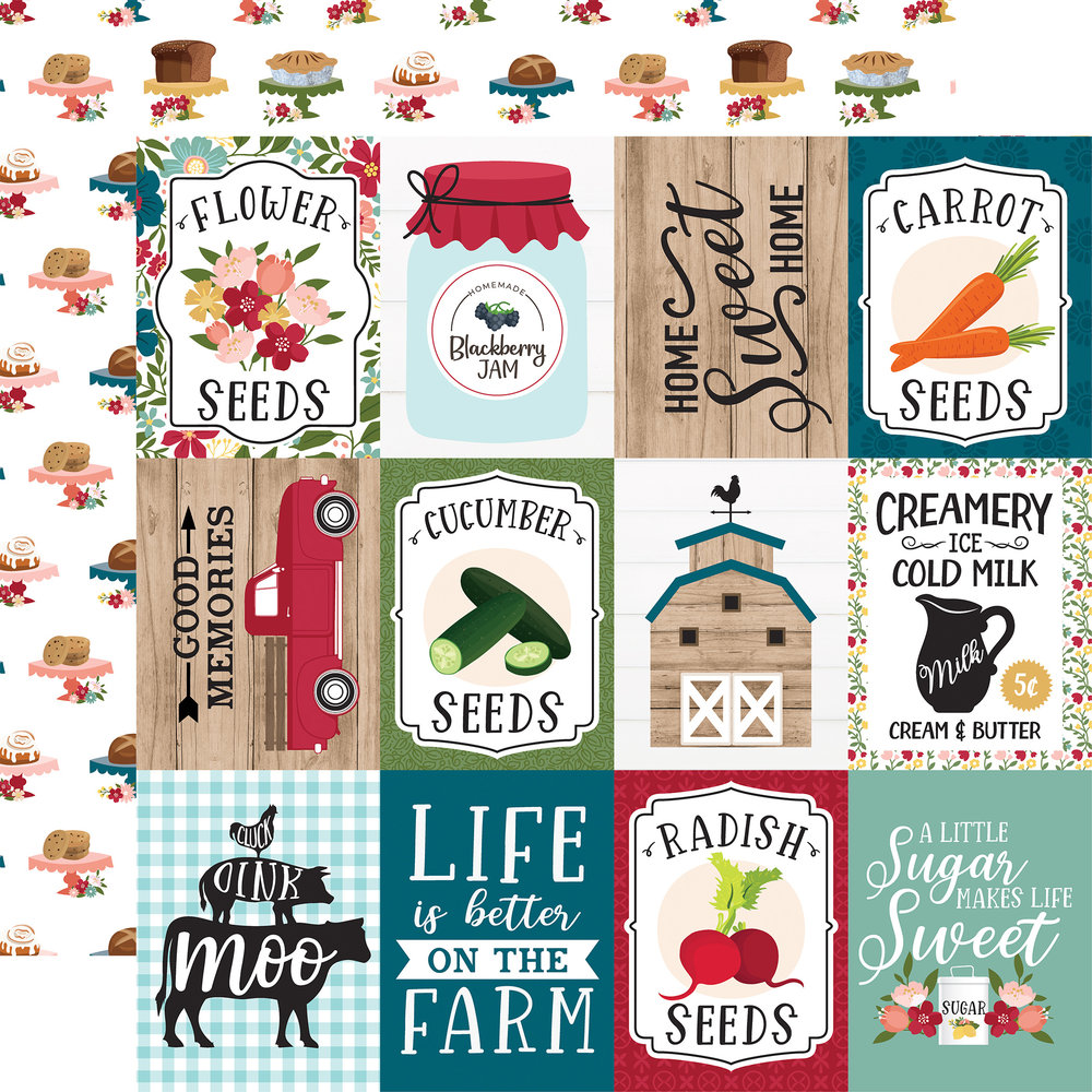 Echo Park Farmer's Market 12x12 Inch Collection Kit (FM248016) (DISCONTINUED) Echo Park Farmer's Market 12x12 Inch Collection Kit (FM248016) (DISCONTINUED)