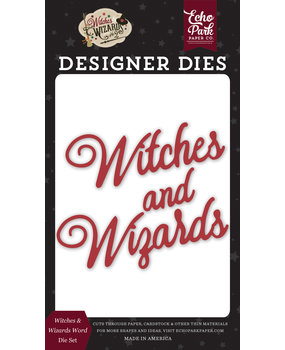 Echo Park Witches & Wizards Word Designer Dies (WIW247042) (DISCONTINUED)