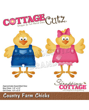 Scrapping Cottage Country Farm Chicks (CC-888) (OUTLET)