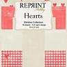 Reprint Hearts Slimline Paper Pack (RPS002) (OUTLET)