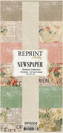 Reprint Newspaper Slimline Paper Pack (RPS004) (OUTLET)