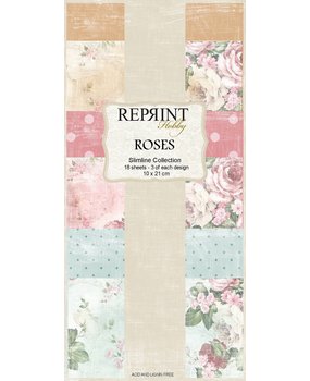 Reprint Roses Slimline Paper Pack (RPS001) (OUTLET)