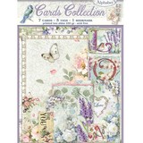 Stamperia Cards Collection Flower Alphabet (SBCARD06) (DISCONTINUED)