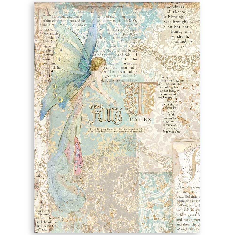 Stamperia Clear Prints A4 Sleeping Beauty (SBA410) (OUTLET)