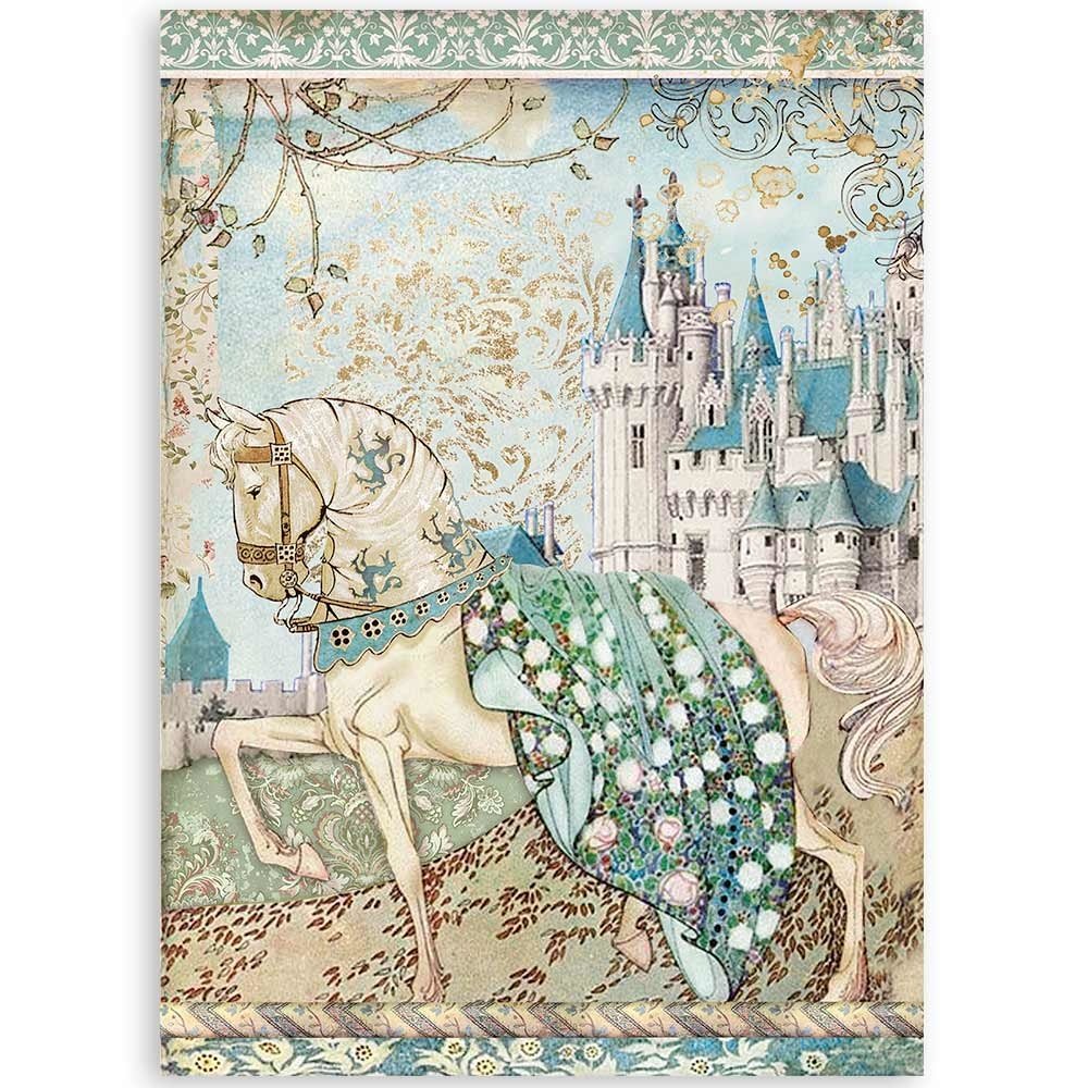 Stamperia Clear Prints A4 Sleeping Beauty (SBA410) (DISCONTINUED) Stamperia Clear Prints A4 Sleeping Beauty (SBA410) (DISCONTINUED)