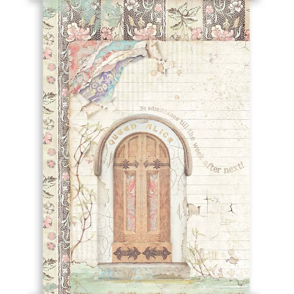 Stamperia Clear Prints A4 Alice (SBA412) (DISCONTINUED)