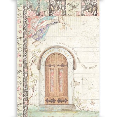 Stamperia Clear Prints A4 Alice (SBA412) (OUTLET)