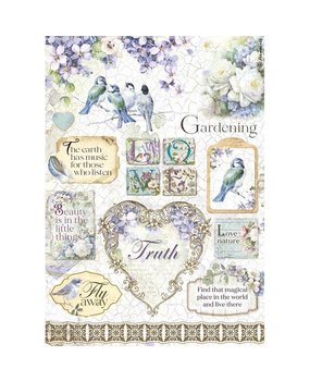 Stamperia Rice Paper A4 Love Nature Birds (6 pcs) (DFSA4618) (DISCONTINUED)