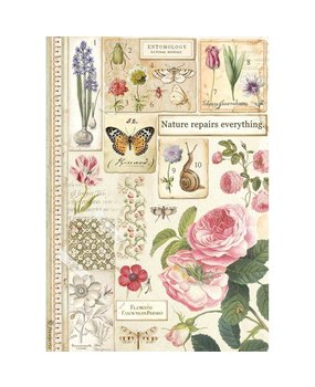 Stamperia Rice Paper A4 Botany (6 pcs) (DFSA4623) (DISCONTINUED)