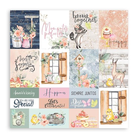 Stamperia Celebration 12x12 Inch Maxi Paper Pack (SBBXLB11) (DISCONTINUED) Stamperia Celebration 12x12 Inch Maxi Paper Pack (SBBXLB11) (DISCONTINUED)