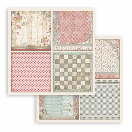 Stamperia Alice in Wonderland and Through the Looking Glass 12x12 Inch Maxi Paper Pack (SBBXL12)(DISCONTINUED) Stamperia Alice in Wonderland and Through the Looking Glass 12x12 Inch Maxi Paper Pack (SBBXL12)(DISCONTINUED)