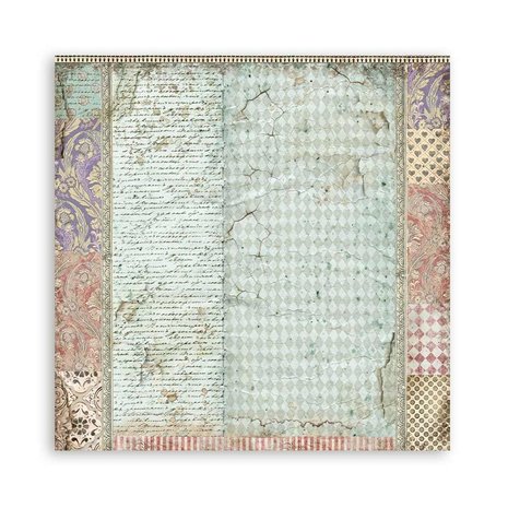 Stamperia Alice Clock 12x12 Inch Paper Sheets (10pcs) (SBB815) (DISCONTINUED) Stamperia Alice Clock 12x12 Inch Paper Sheets (10pcs) (SBB815) (DISCONTINUED)