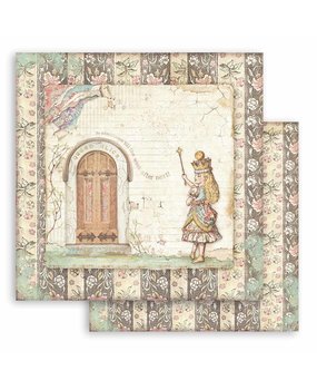 Stamperia Alice Door 12x12 Inch Paper Sheets (10pcs) (SBB819) (DISCONTINUED)