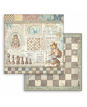 Stamperia Alice Queen Alice 12x12 Inch Paper Sheets (10pcs) (SBB816) (DISCONTINUED)