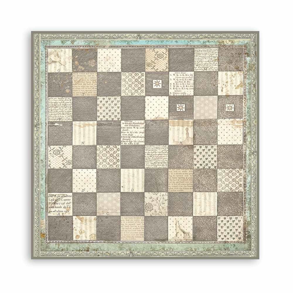 Stamperia Alice Queen Alice 12x12 Inch Paper Sheets (10pcs) (SBB816) (DISCONTINUED) Stamperia Alice Queen Alice 12x12 Inch Paper Sheets (10pcs) (SBB816) (DISCONTINUED)