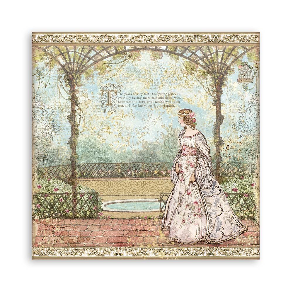 Stamperia Sleeping Beauty Princess 12x12 Inch Paper Sheets (10pcs) (SBB798) (DISCONTINUED) Stamperia Sleeping Beauty Princess 12x12 Inch Paper Sheets (10pcs) (SBB798) (DISCONTINUED)