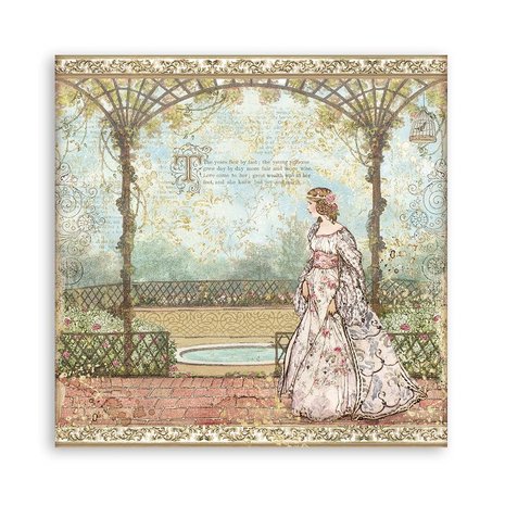Stamperia Sleeping Beauty Princess 12x12 Inch Paper Sheets (10pcs) (SBB798) (DISCONTINUED) Stamperia Sleeping Beauty Princess 12x12 Inch Paper Sheets (10pcs) (SBB798) (DISCONTINUED)