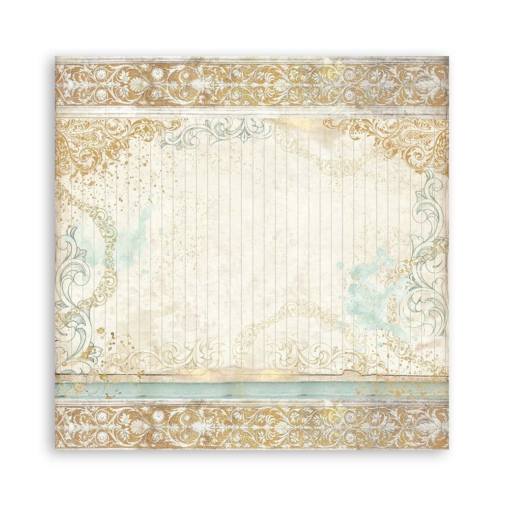 Stamperia Sleeping Beauty Texture Gold 12x12 Inch Paper Sheets (10pcs) (SBB797) (DISCONTINUED) Stamperia Sleeping Beauty Texture Gold 12x12 Inch Paper Sheets (10pcs) (SBB797) (DISCONTINUED)