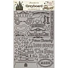 Stamperia Greyboard A4 Sleeping Beauty Castle (KLSPDA431) (DISCONTINUED)