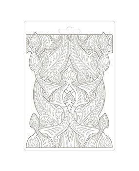 Stamperia Soft Mould A5 Romantic Horses Saddle Pattern (K3PTA583) (DISCONTINUED)