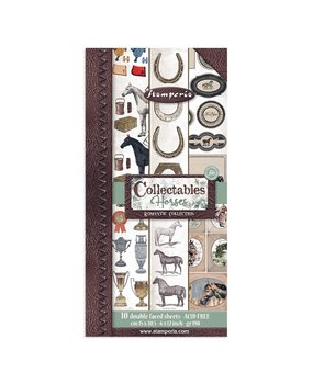 Stamperia Romantic Horses 6x12 Inch Paper Pack (SBBV06) (DISCONTINUED)