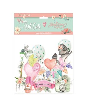 Stamperia Celebration Clear Die Cuts (DFLDCP05) (OUTLET)